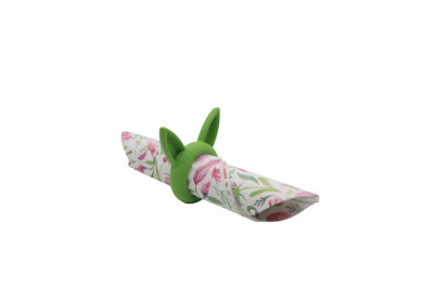 Bunny Napkin ring - verde foto