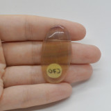 Cabochon fluorit galben 41x21x6mm c70