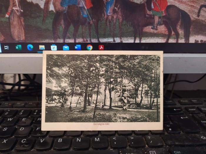 Geoagiu-băi, vedere cu parcul, 1930, 205
