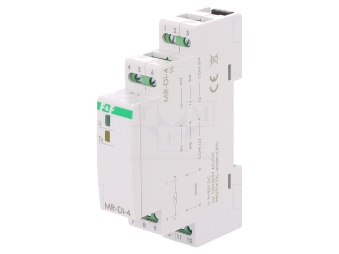 Modul intrare digitală 4 canale RS485