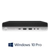 Mini PC HP EliteDesk 800 G3, Quad Core i5-7500T, 8GB DDR4, SSD, Win 10 Pro