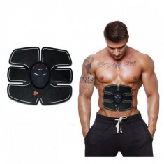 Centura Fitness Pentru Abdomen, cu Functie de Electrostimulare EMS foto