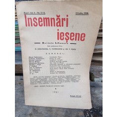 Revista Insemnari Iesene nr.13-14/1936