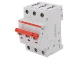 Separator-&icirc;ntrerupător 3 Poli pentru șină DIN 32A 400VAC