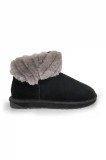 Emu Australia cizme de zăpadă din piele &icirc;ntoarsă Pyke culoarea negru, W13193