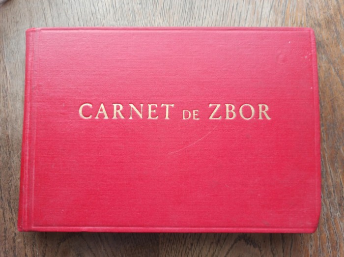 CARNET DE ZBOR, 1960