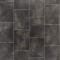 Linoleum Rezidential Antiderapant Clasa 21, Belgia, Model Lara 8409, Suport Spuma, Grosime 2.3 mm, Imitatie Gresie, Gri, Maro, PVC, Latime 2m, Marime