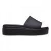 Papuci Crocs Brooklyn Slide Negru - Black, 36 - 38, 41