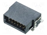 Conector PCB-PCB tată PIN 12 1,27mm HARWIN UL94V-0