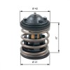 Termostat Lichid Racire GATES TH47487G1 Alpina BMW Mini Toyota RAV4 X1 X3 X5 X6