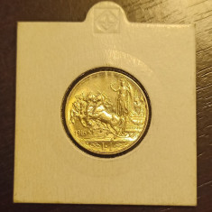 Moneda Italia - 1 Lira 1916 - Argint - An rar