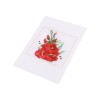 Set de brodat pentru copii, model imprimat 14 x 20 cm, Flori, Crisalida