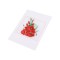 Set de brodat pentru copii, model imprimat 14 x 20 cm, Flori