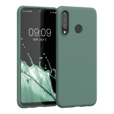 Husa pentru Huawei P30 Lite, Silicon, Verde, 47499.171