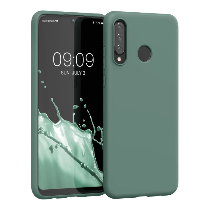 Husa pentru Huawei P30 Lite, Silicon, Verde, 47499.171
