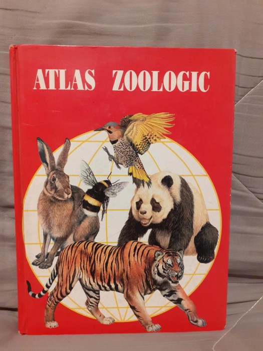 ATLAS ZOOLOGIC-ANUTA IONESCU ANDREI (EDITIE CARTONATA)