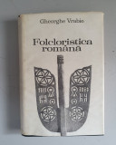 Gheorghe Vrabie - Folcloristica romana