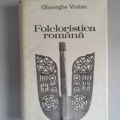 Gheorghe Vrabie - Folcloristica romana