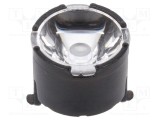 Lentilă LED rotundă PMMA transparentă 13&divide;16&deg; LEDIL