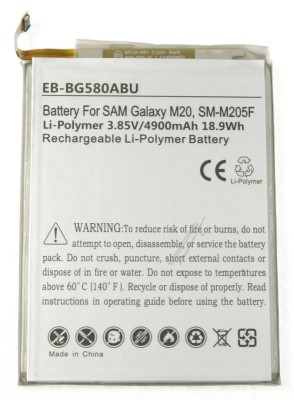 3,85V-4900MAH ACUMULATOR LI-POLIMER =&amp;gt; GALAXY M20 2019 (SM-M205) COM foto