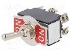 Intrerupator basculant, 2 pozitii, mod comutare ON-ON, DPDT, SCI - R13-8B-06-HPH foto