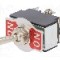 Intrerupator basculant, 2 pozitii, mod comutare ON-ON, DPDT, SCI - R13-8B-06-HPH
