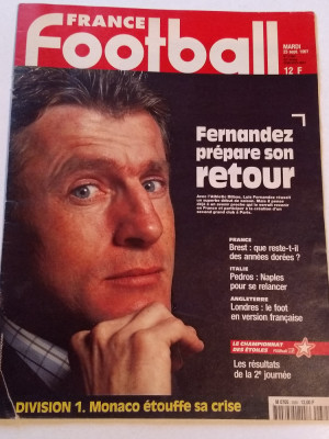 Revista fotbal - &amp;quot;FRANCE FOOTBALL&amp;quot; (23.09.1997) foto