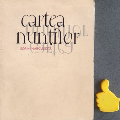 Cartea nuntilor Sorin Marculescu foto
