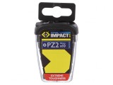 Capăt Șurubelniță Pozidriv PZ2 50mm - Set 10 Bucăți