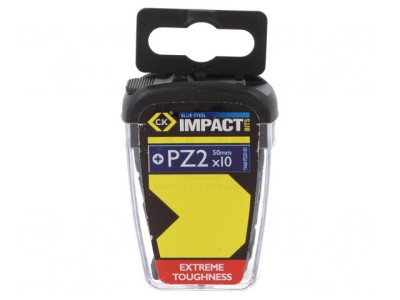 Capăt Șurubelniță Pozidriv PZ2 50mm - Set 10 Bucăți foto