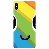 Husa silicon pentru Apple Iphone X, Happy Face