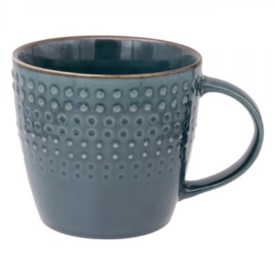 Cană Ceramică, Petrol Dots, 500ml foto