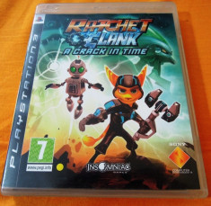 Ratchet and Clank a crack in time, PS3, original foto