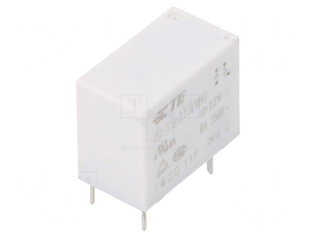 Releu Electromagnetic SPST-NO 12VDC 8A 250VAC