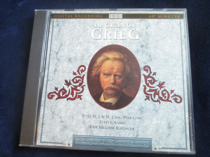 Edvard Grieg - Il Grande Grieg _ cd,album _ Point Productions ( 1993,Italia)