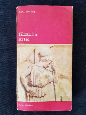 F.W.J. Schelling &amp;ndash; Filozofia artei foto