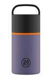 24bottles sticlă termică Spin 480ml Dusk culoarea violet, Spin.480.Dusk