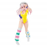 Super Sonico PVC Statue Super Sonico Concept Figure 80&#039;s/Another Color/Yellow Ver. 18 cm, Furyu