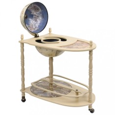 Bar tip glob pamantesc suport sticle vin, verde, eucalipt