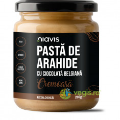 Pasta de Arahide cu Ciocolata Belgiana Cremoasa Ecologica/Bio 200g