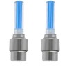 Set 2 lumini decorative valva LED pentru biciclete,auto - Albastru