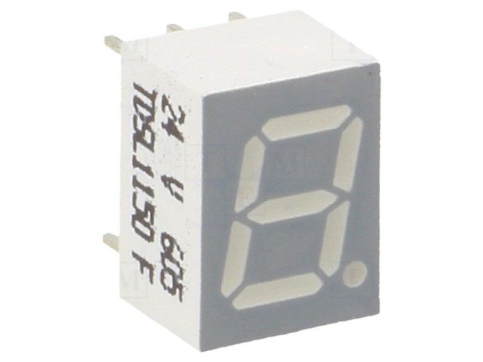 Afişaj LED 7 segmente 7mm