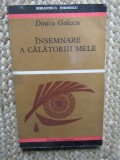 Dinicu Golescu - Insemnare a calatoriii mele
