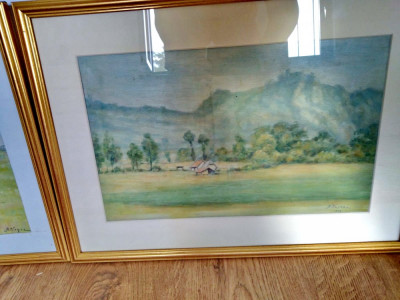 A493A- Alfons VEZOC- pictor Timisoara modern-Tablouri ulei. foto