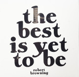 Cumpara ieftin Magnet - The best is yet to be | Quotable Cards