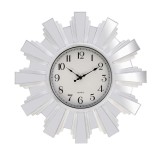 Cumpara ieftin Ceas perete cu oglinda plastic 45 cm
