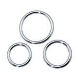 Inele pentru penis - Toyz4Lovers Penis Tare ca Otelul Set de Inele de Penis din Metal