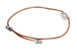 Conducta frana cupru cu niplu diametru 4,75 mm, filet exterior, Grosime perete 0,9 mm, filet M10x1/M12x1, lungime 700 mm