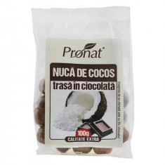 Nuca de Cocos Trasa in Ciocolata Pronat 100gr