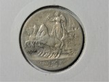 ITALIA 1910 1 LIRA - VITTORIO EMANUELE III - Argint (331)